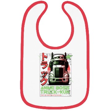 Discover Anime Boss Truck-Kun Isekai Manga Otaku Funny ja Bibs