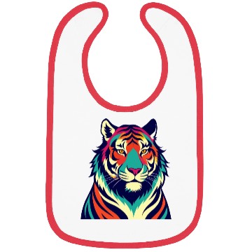 Discover Tiger Intense Gazes Bibs