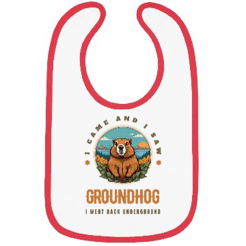 Discover Groundhog Bibs