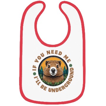Discover Groundhog Bibs