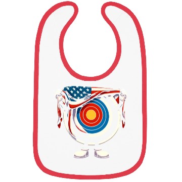 Discover Archer USA FLAG Patriot Archery Bibs