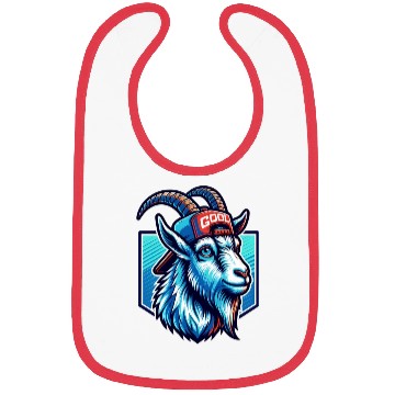 Discover Gaming Goat Controller Geek Design Bibs