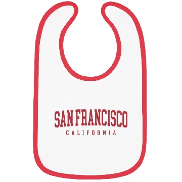 Discover San Francisco California Bibs