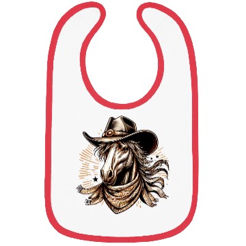 Discover Cowboy Horse Bibs