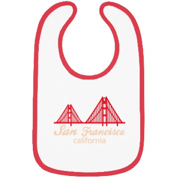 Discover San Francisco California Bibs