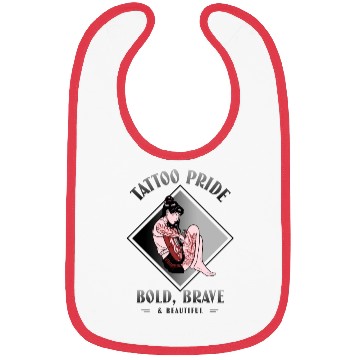 Discover Tattoo Pride - Bold Brave Beautiful Bibs