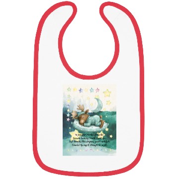 Discover Baby Moose Poem Bibs