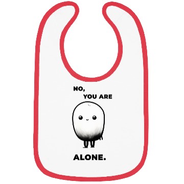 Discover NO.YOU ARE ALONE cute draw Bibs