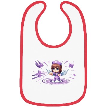 Discover Chibi Nurse Angel Bibs