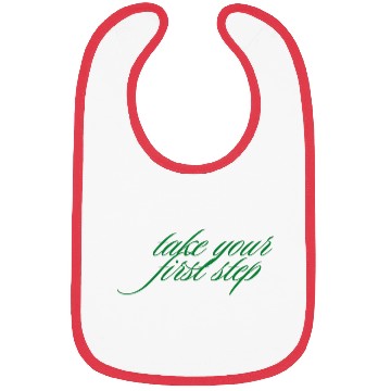 Discover take your first step Bibs