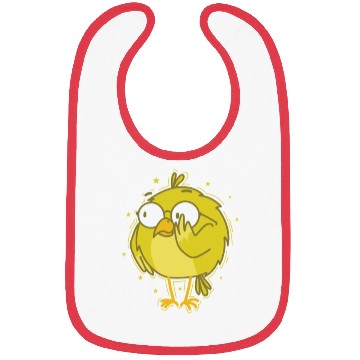 Discover Canary as nerd with Glasses Bibs