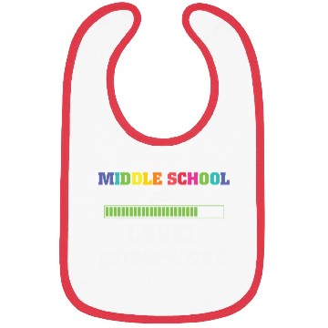 Discover Middle school level complete Graduation Bibs