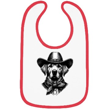Discover Cowboy Dog Bibs