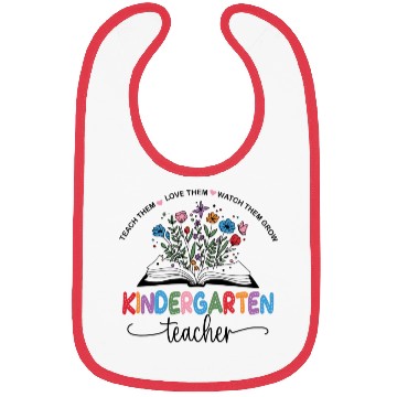 Discover KINDERGARTEN TEACHER Bibs