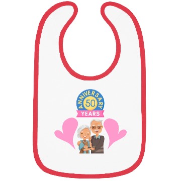 Discover 50 th anniversary Bibs