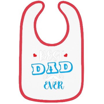 Discover BEST DAD EVER Bibs