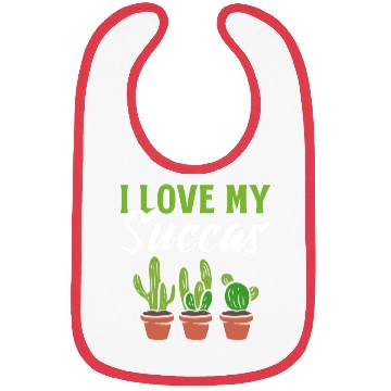 Discover I Love My Succas Plant Specialist Bibs