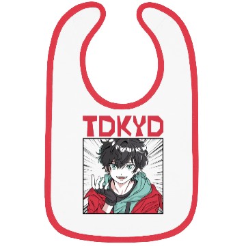 Discover Anime Ramen Cat Retro Japanese Bibs
