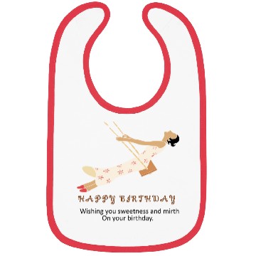 Discover Birthday Bliss- Where Sweetness Meets Joy Bibs