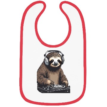 Discover Sloth DJ Bibs