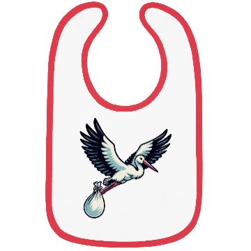 Discover Stork Delivery: Special Newborn Arrival Bibs