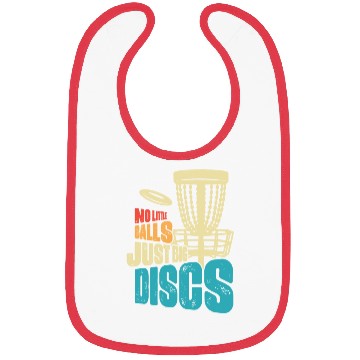 Discover No Little Balls Just Big Discs Frisbee Disc Golf Bibs