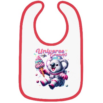 Discover Cosmic Ice Cream Delight Bibs