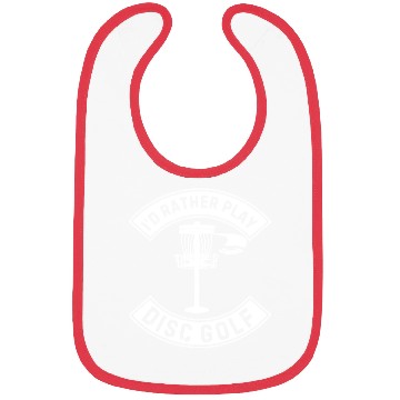 Discover Disc Golfer - I'd rather play disc golf Bibs