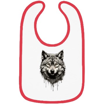 Discover Wolf Pack All-Over Print Bibs