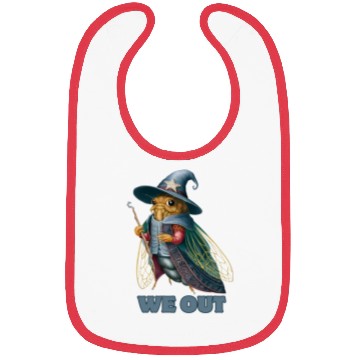 Discover Funny Cicada We Out Cute Cicada Brood Emergence Bibs