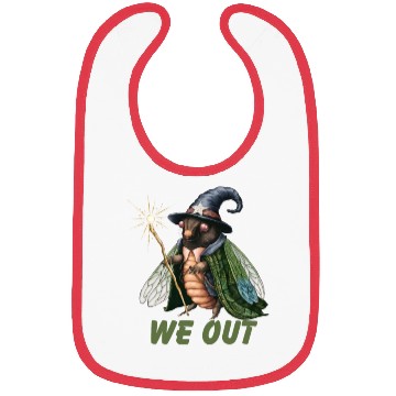 Discover Funny Cicada We Out Cute Cicada Brood Emergence Bibs