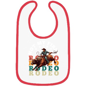 Discover Not My First Rodeo Bibs