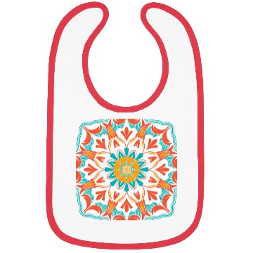 Discover Floral and stripes pattern Bibs