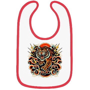 Discover AI Neo Traditional Tiger Bibs