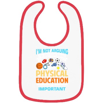 Discover Inspiring Physical Education Teacher Design for PE Bibs
