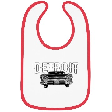 Discover Detroit Michigan American Muscle Car Enthusiast Bibs