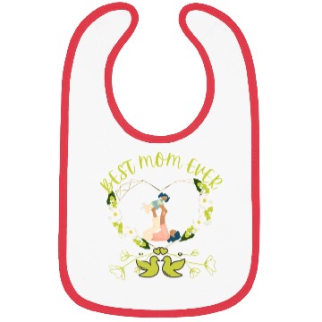 Discover BEST MOM EVER MOTHER AND DAUGHTER DESIGN Bibs