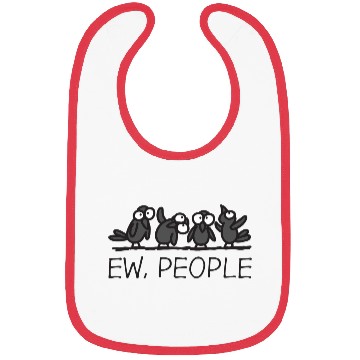 Discover Ew People Cartoon Owls Social Commentary Bibs