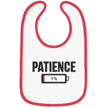 Discover Battery Patience Work Stress Level Bibs