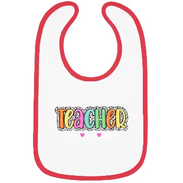 Discover Teacher Dalmatian Bibs