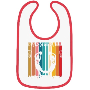 Discover Basketball with sunset Bibs
