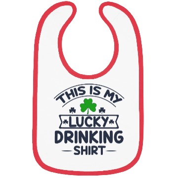 Discover Lucky Drinking Bibs