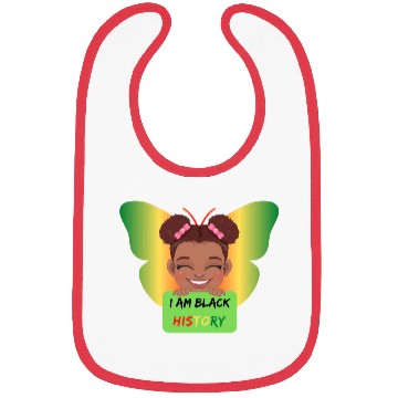 Discover I Am Black history Bibs