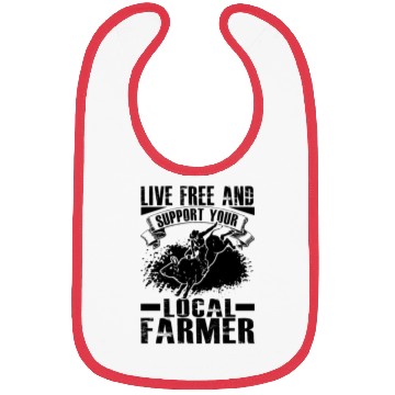 Discover Live Free & Support Your Local Farmer Bibs