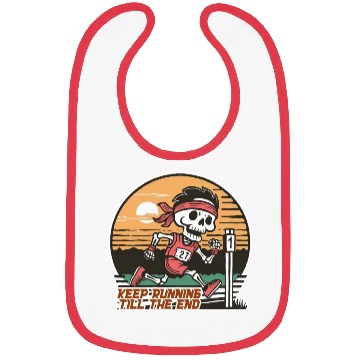 Discover Skeleton - Keep running 'till the end Bibs