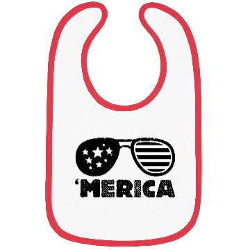 Discover USA vintage merica Bibs