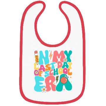 Discover last day of school Bibs