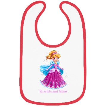 Discover Pixel Art Anime Princess Bibs