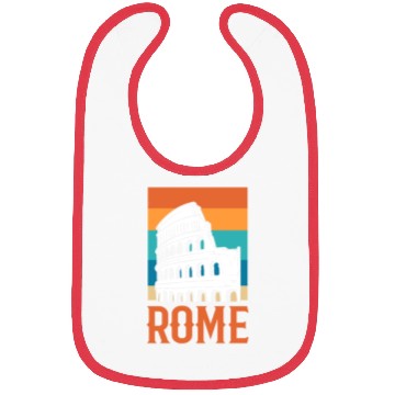 Discover Rome Italy Vintage Museum Curator Bibs