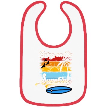 Discover Bring on the Sunshine! Text Design Bibs